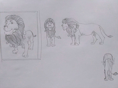 Lion Concept Sketch conceptsketch