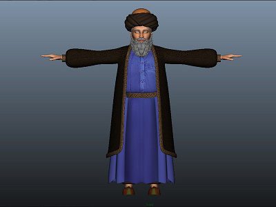 Ahmet Pasa Render 3d character 3dmodeling