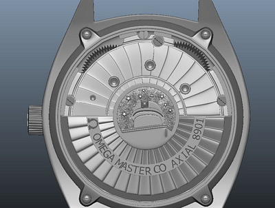 Watch 3D Model 3dmodeling render