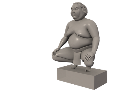 Sumo 3D Model 3d model 3d modeling sumo render