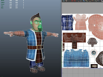 Troop Wizard 3D Model 3d modeling clothing design render