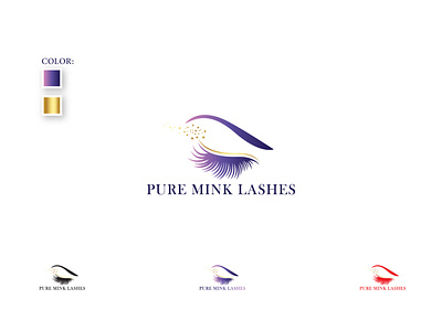 Lashes Logo brandidentity branding services company logo logo design modern logo shamsulali