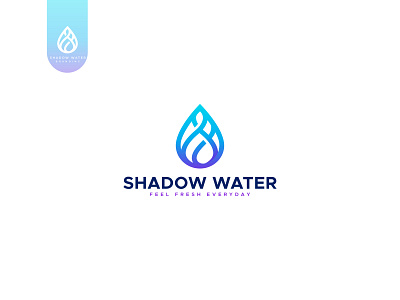 Shadow Water Branding brandidentity branding branding services brandstrategy designthinking graphicdesign logoartist logocreation logodesign logodesignernyc logoideas logoinspire logomake minarel water minimalist logo shadow water water branding water logo waterdroplogo