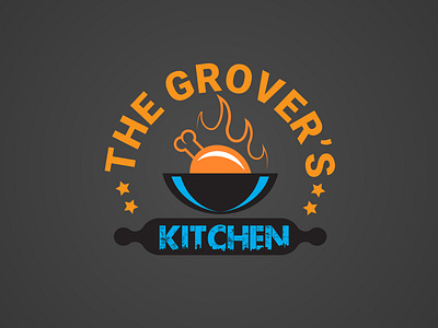 The Grover'S Kicthen 02 ketchen logo logo logo design