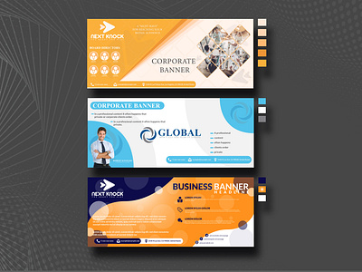 Corporate Banner Designs Themes Templates And Downloadable Graphic Elements On Dribbble