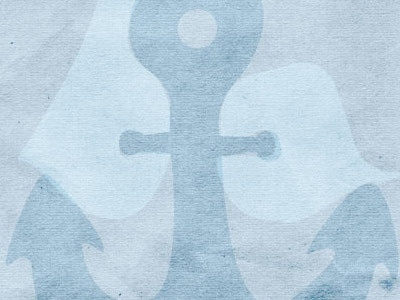 anchors aweigh logo textured