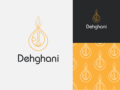 Dehghani logo arabic logo arabic typography branding caligraphy design farsi illustrator logo persian calligraphy persian logo persian typography typography vector لوگو