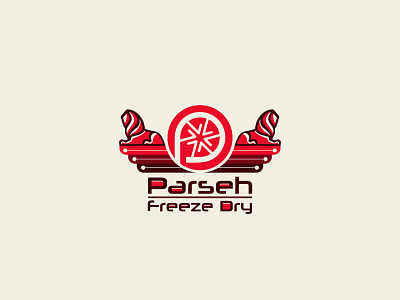 Parseh Freeze Dry ancient ancient persia branding design icon illustrator lion logo logo design parseh persia persian symbol vector