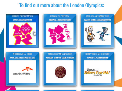 Olympics Css3 hover box inset