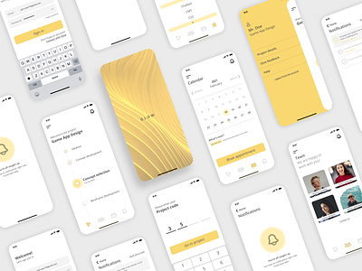 Glow App app branding dailyui design figma figma design mobile sign up ui uidesign