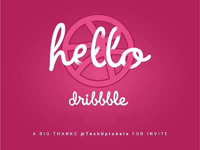 Hello Dribbble 🙋🏻‍♂️ debut debutshot design dribbbble dribbbleinvite firstshort graphicdesign graphics hellodribbble helloshot illustration jeyartist thanksforinvite typography welcomeshot