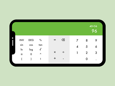 Daily UI #004 Calculator