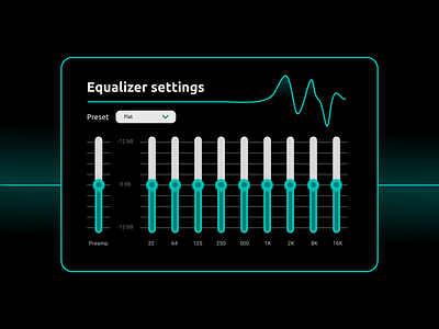 Daily UI #007 Settings 2.0 daily 100 daily 100 challenge design flat ui