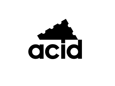 Acid branding design flat icon illustration logo ui