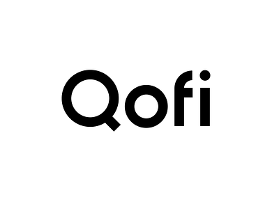Qofi — wordmark branding design flat icon illustration logo ui vector