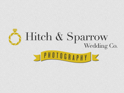 Hitch and Sparrow Wedding Co. logo wedding