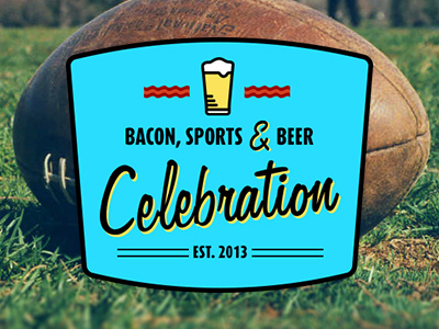 BaconSportsBeer.com Event Logo bacon beer event logo