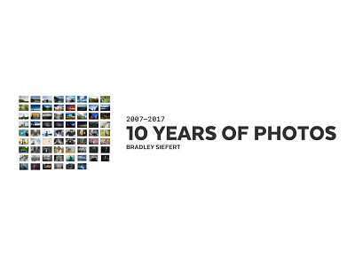 10 Years Photo Book
