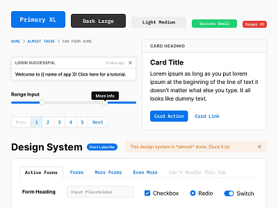 Design System Preview v1