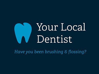 Local Dentist Logo Mockup adelle dentist dentistry logo teeth tooth