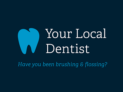 Local Dentist Logo Mockup