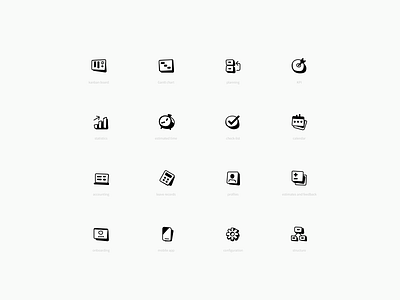 timso's icons set design flat icon minimal ui vector web