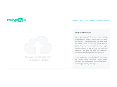 encryptbyus design flat logo minimal ui web website