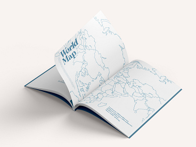 world map Baum Magazine