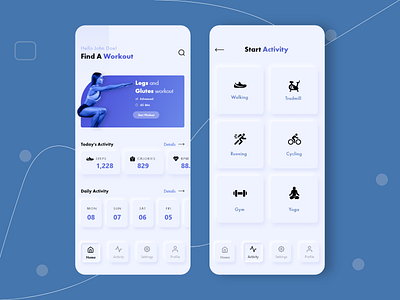 Fitness App Ui