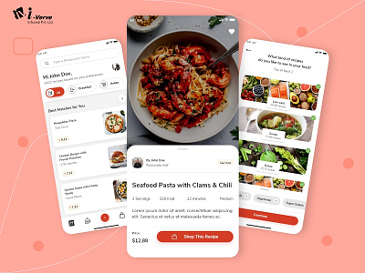 Food app UI