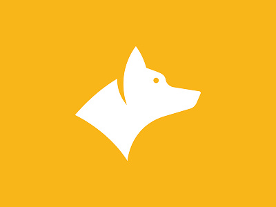Dog Logo for Naloux dog hound icon logo
