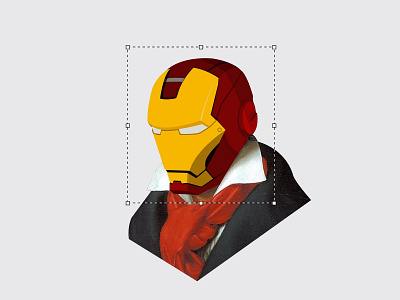 Classy Iron Man beethoven classic illustration iron man popular vector