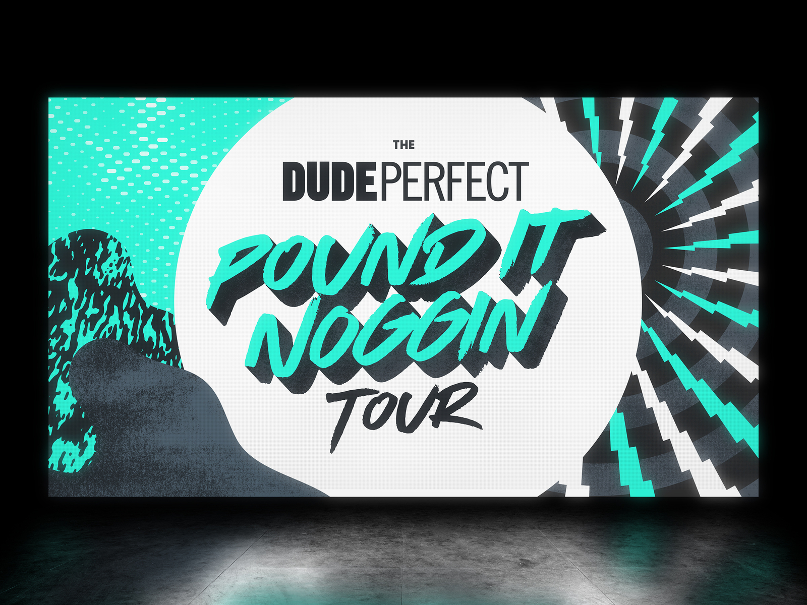 Dude Perfect Tour Graphics by Michael Stidham on Dribbble