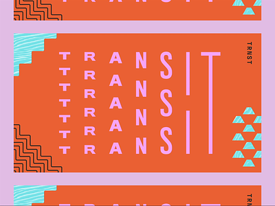 Transit Vortex Type 3d animation brand design church depth ministry students twist typography vortex