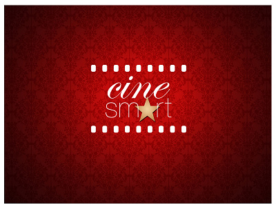 Cinesmart apps background cinema corporate identity logo pattern