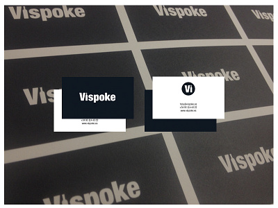 Tarjetas_vispoke branding corporate identity design graphic design personal cards