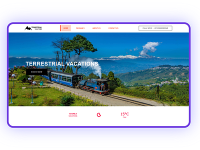 The Terrestrial Vacations Template template design webdesign website wordpress theme