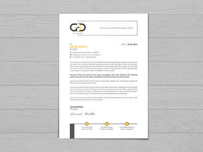 Letterhead a4 brand business business letterhead clean colorful corporate identity corporate letterhead creative design envelope folder identity letterhead letterhead template logo minimal mockup modern pad