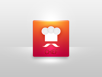 Chef web appicon application brand cook icon logo logotype