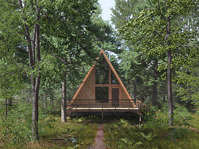 Woodland Cabin - Summer