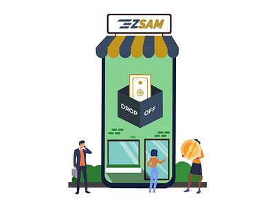 EzCash Drop Off