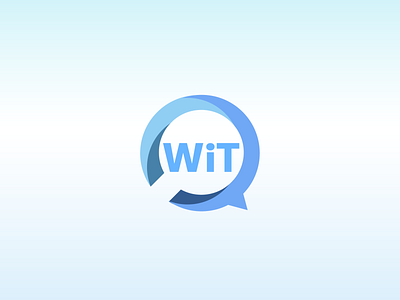 Wit Translate Logo app art blue brand branding clean icon icons identity ios lettering logo minimal mobile type typography ui ux web website