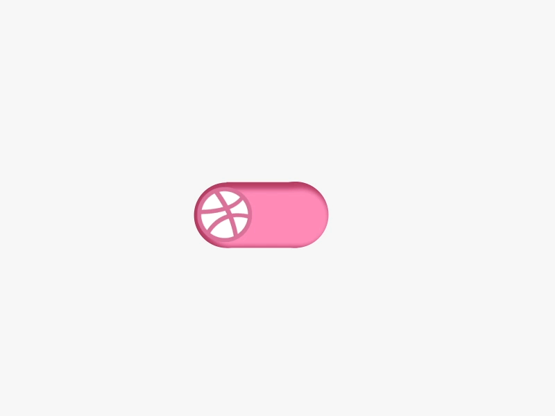 Switch design app design icon pink onoff switch onoff gif uidesigner uidesign ux ai ui switcher switch vector button design illustrator illustration flat after effect