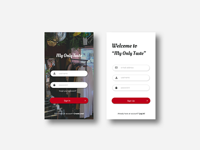 Daily UI 001 : SignUp Page_Modified