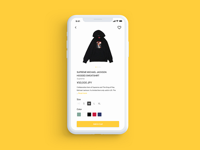 DailyUI012 : E-Commerce Shop (Single Item) app daily ui daily ui 012 dailyui design shop app sketch ui