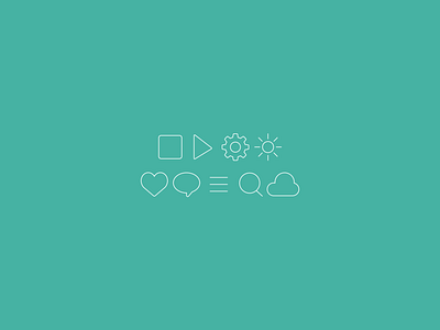 DailyUI055 : Icon Set