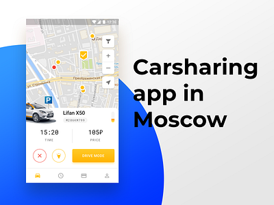 Carsharing app