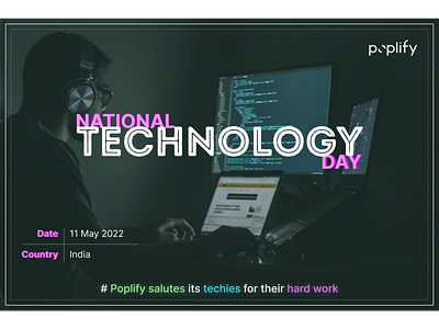 #NationalTechnologyDay #11thMay