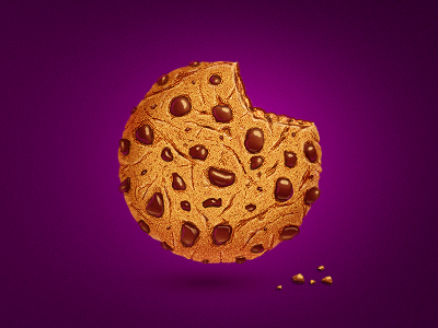 Cookie chocolate cookie design icon illustration photoshop sweet