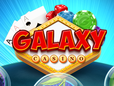 Galaxy casino intrerface photoshop ui